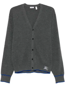 Burberry: Кардиган из шерсти 