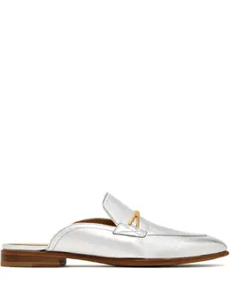 Magnanni: Серебристые сабо 
