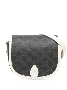 Céline Pre-Owned: Коричневая сумка через плечо 