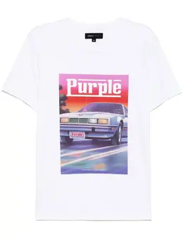 Purple Brand: Белая футболка 