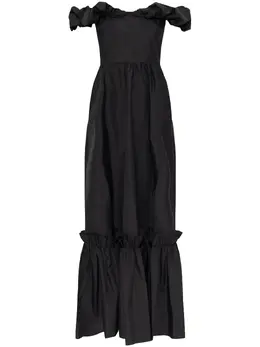 LoveShackFancy: Чёрное платье 