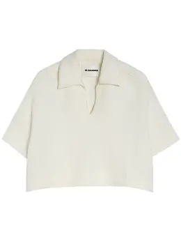Jil Sander: Белое поло 