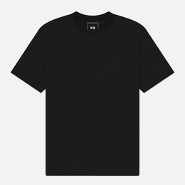 Y-3: Чёрная футболка 