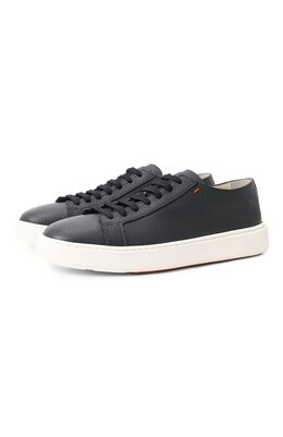 Santoni: Синие кеды  Cleanic