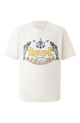 Rhude: Хлопковая футболка 