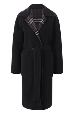Burberry: Пальто из шерсти 