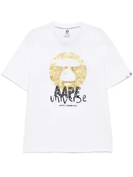 AAPE BY *A BATHING APE®: Футболка с принтом 