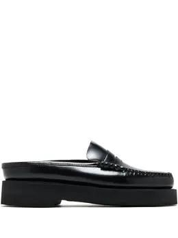 Sebago: Чёрные сабо 