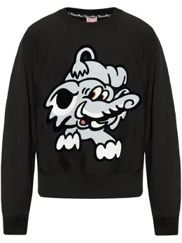 Kenzo: Чёрный свитшот 