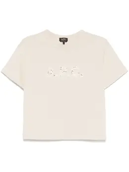 A.P.C.: Светлая футболка 