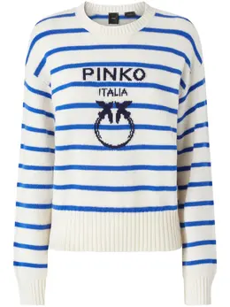 PINKO: Белый свитер  Love Birds