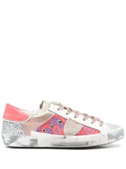 Philippe Model Paris: Розовые кроссовки  Prsx