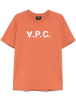 A.P.C.: Оранжевая футболка 