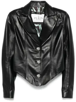 Philipp Plein: Кожаный жакет 