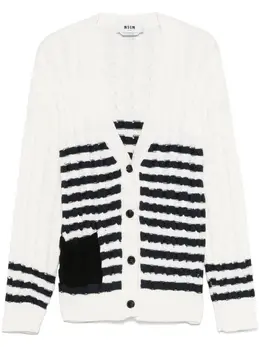 MSGM: Кардиган в полоску 