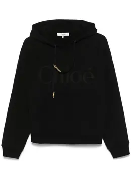Chloé: Чёрная толстовка 