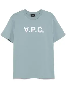 A.P.C.: Светлая футболка 