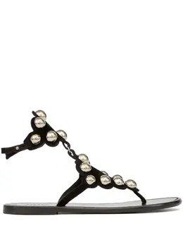 ISABEL MARANT: Чёрные сандалии 