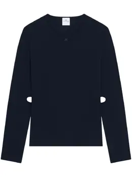 Courrèges: Трикотажный свитер 