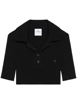 Courrèges: Трикотажное поло 