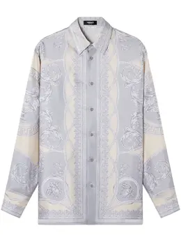 Versace: Бежевая рубашка  La Coupe des Dieux