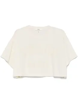 Chloé: Светлая футболка 