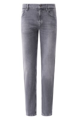 7 For All Mankind: Серые джинсы  Slimmy