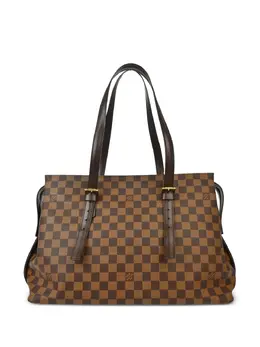 Louis Vuitton Pre-Owned: Коричневая сумка-шоппер 