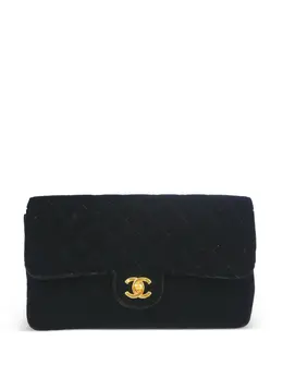 CHANEL Pre-Owned: Чёрный рюкзак 