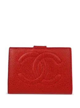 CHANEL Pre-Owned: Красный кошелёк 