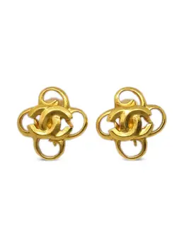 CHANEL Pre-Owned: Серьги 