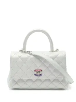 CHANEL Pre-Owned: Светлая сумка через плечо 