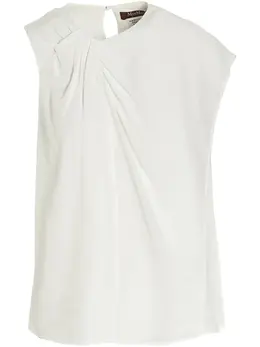 Max Mara: Белый топ 
