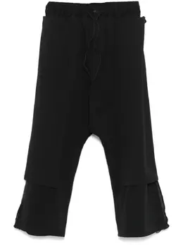 Y-3: Брюки в полоску 