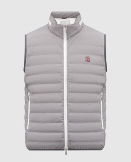 Brunello Cucinelli: Сірі жилети 