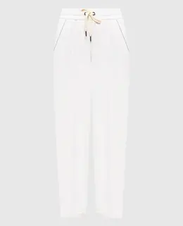 Brunello Cucinelli: Белые брюки 