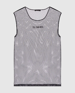 Ann Demeulemeester: Чёрный топ 