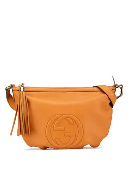 Gucci Pre-Owned: Оранжевая сумка через плечо 