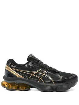 ASICS: Чёрные кроссовки  Gel