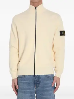 Stone Island: Белый свитшот 