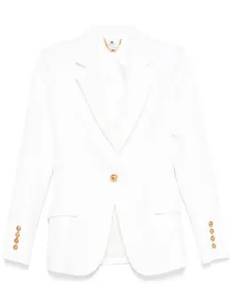 Elisabetta Franchi: Белый жакет 