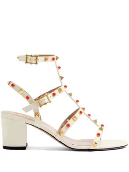 Valentino Garavani: Светлые сандалии 
