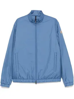 Moncler: Голубая куртка 