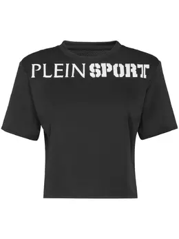 Plein Sport: Чёрная футболка 