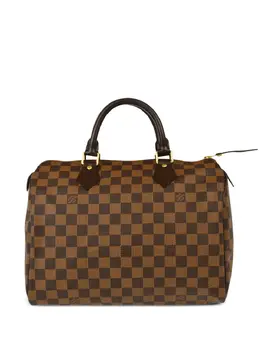 Louis Vuitton Pre-Owned: Коричневая сумка 