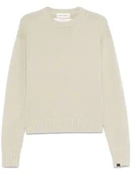 extreme cashmere: Зелёный свитер 