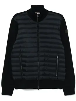 Moncler: Синяя куртка 