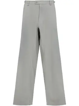 Balenciaga: Прямые брюки 