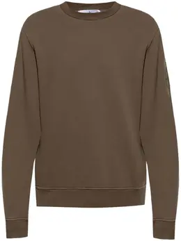 Stone Island: Коричневый свитшот 
