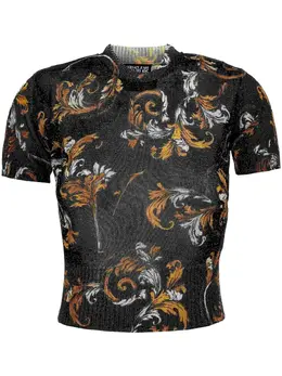 Versace Jeans Couture: Футболка с принтом 